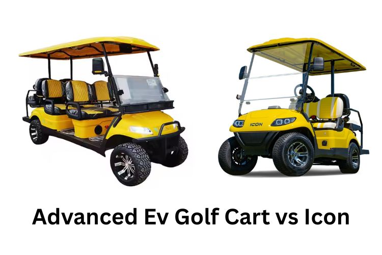 Advanced EV Golf Cart vs Icon