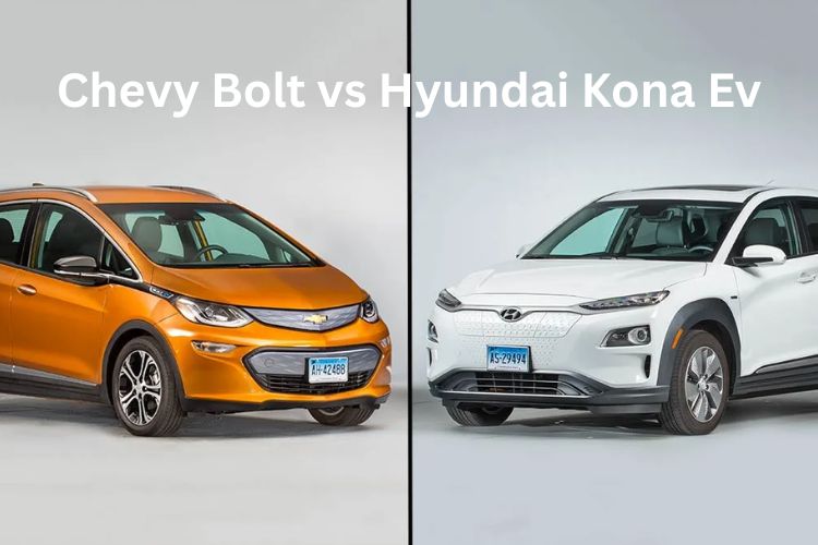 chevy bolt vs hyundai kona ev