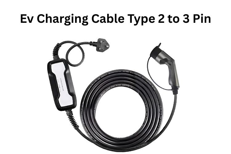 ev charging cable type 2 to 3 pin