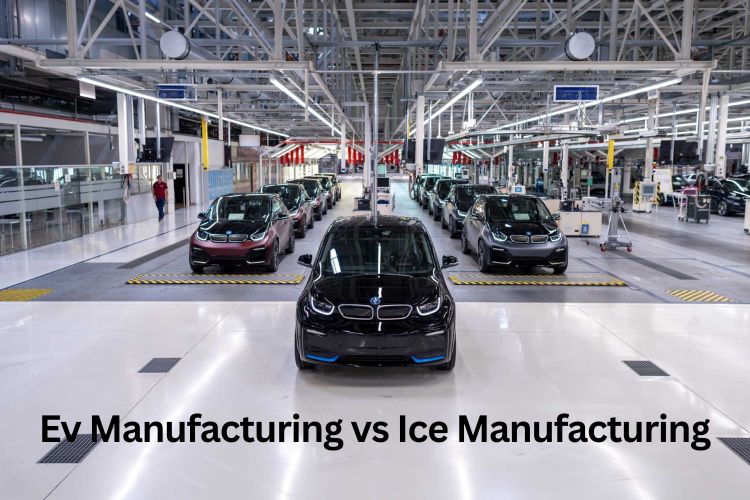 ev manufacturing vs ice manufacturing