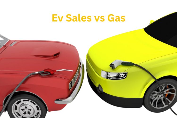 ev sales vs gas