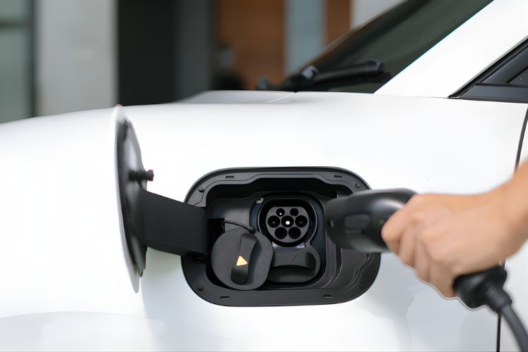 blazer ev charging port type