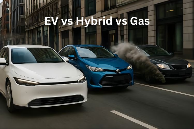 ev vs hybrid vs gas