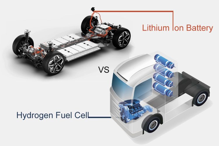 fuel cell ev vs battery ev