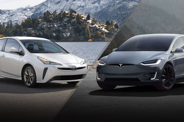 hybrid vs ev sales