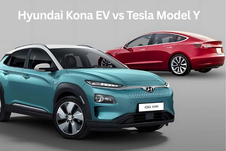 hyundai kona ev vs tesla model y