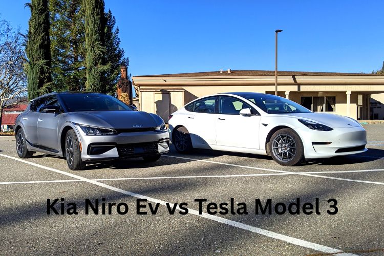 kia niro ev vs tesla model 3