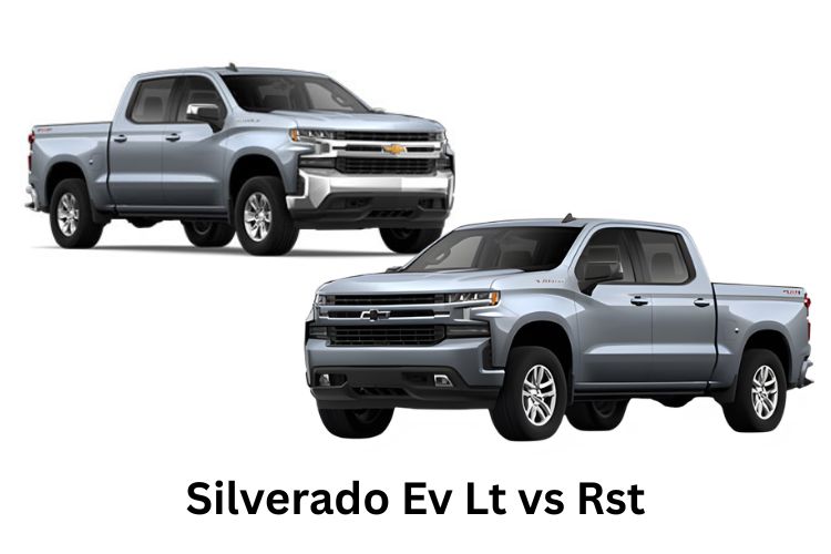 silverado ev lt vs rst