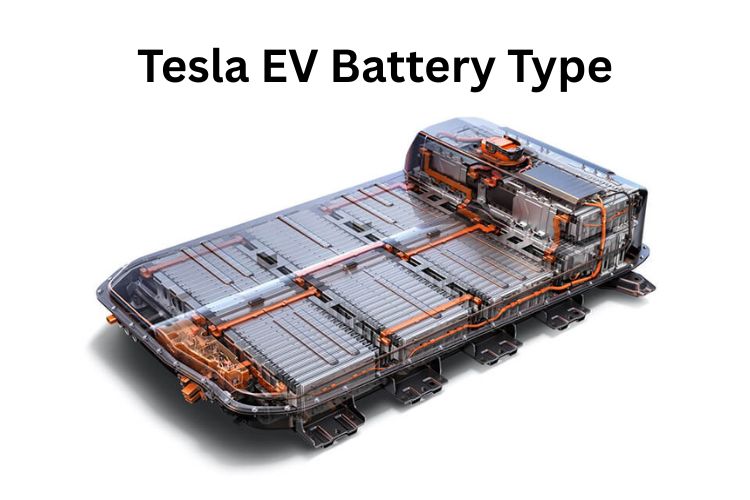 tesla ev battery type