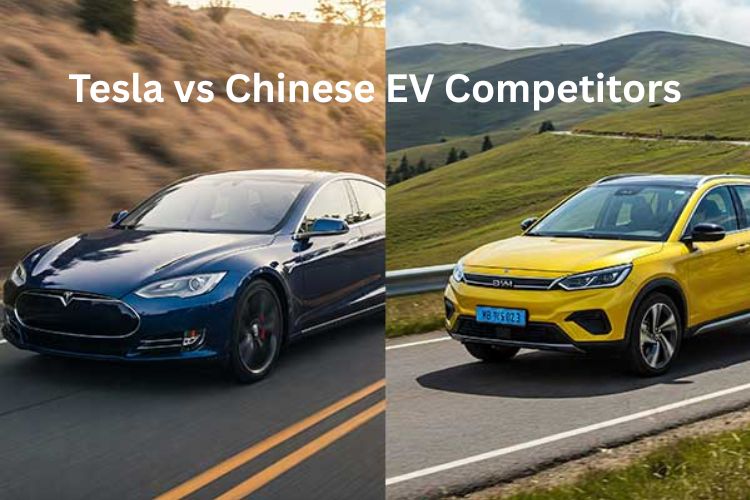 tesla vs chinese ev competitors