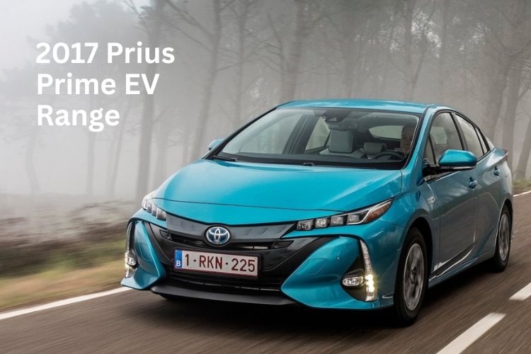 2017 prius prime ev range