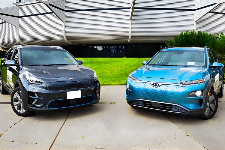 2025 kia niro ev vs 2025 hyundai kona electric specs