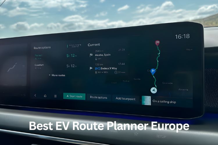 best ev route planner europe