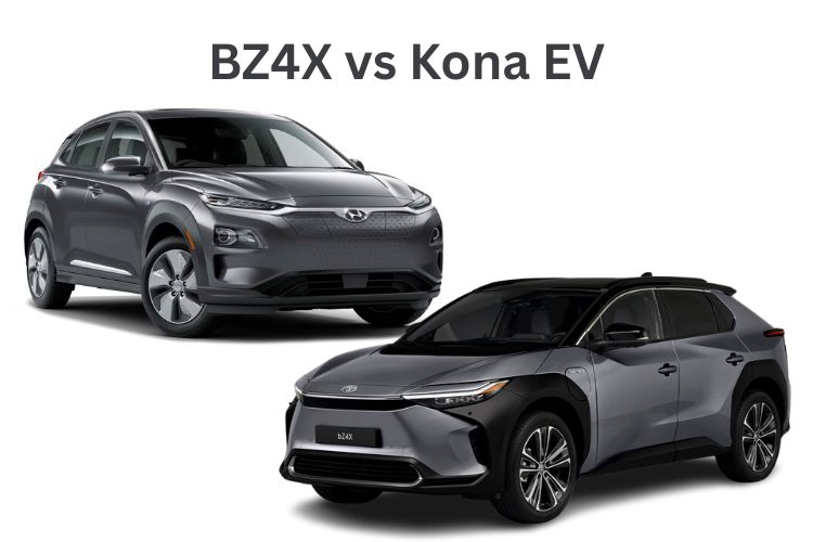 bz4x vs kona ev