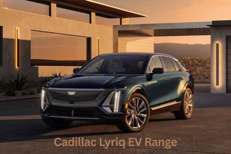 cadillac lyriq ev range
