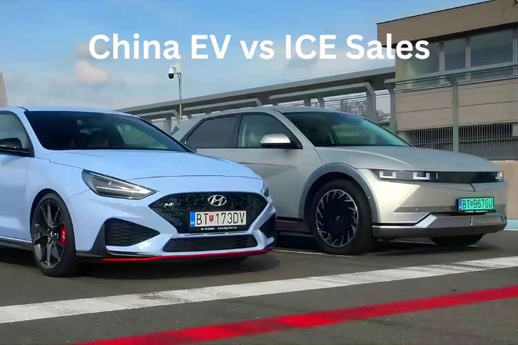 china ev vs ice sales