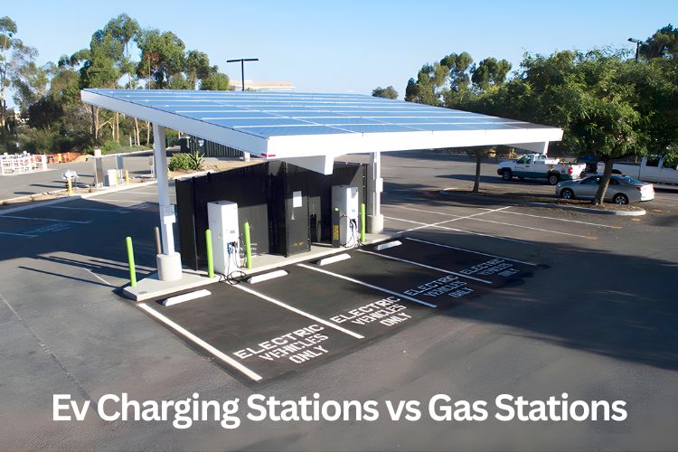 ev charging stations vs gas stations