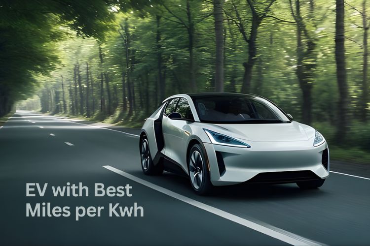ev with best miles per kwh