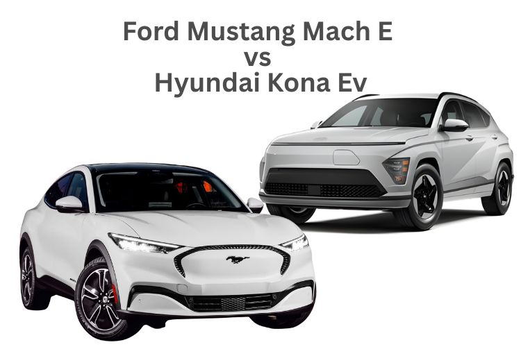 ford mustang mach e vs hyundai kona ev