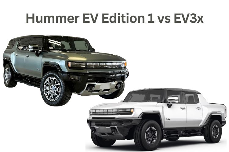 hummer ev edition 1 vs ev3x